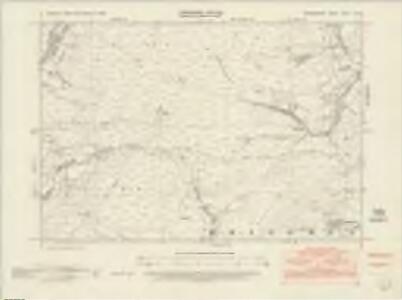 Radnorshire XXXIII.NW - OS Six-Inch Map