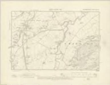 Montgomeryshire XVI.NW - OS Six-Inch Map
