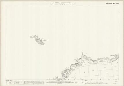 Pembrokeshire XXVI.14 (includes: Talbenni) - 25 Inch Map
