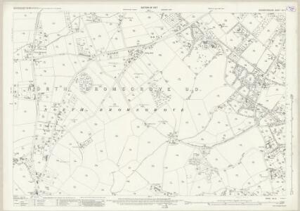 Worcestershire XVI.5 (includes: Bromsgrove) - 25 Inch Map