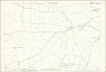 Northamptonshire LVIII.3 (includes: Chalcombe; Middleton Cheney; Thenford; Thorpe Mandeville; Wardington) - 25 Inch Map
