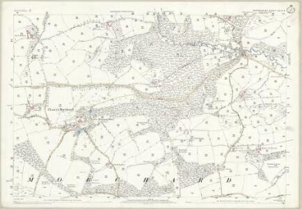 Devon XLIV.8 (includes: Cruwys Morchard; Templeton; Tiverton) - 25 Inch Map