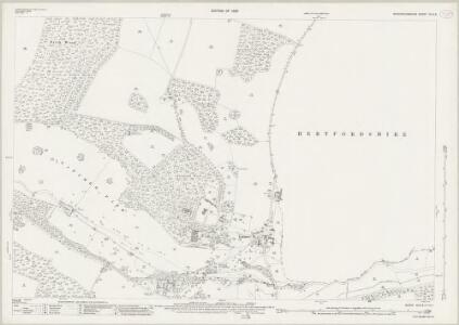 Buckinghamshire XLIII.3 (includes: Amersham; Chenies; Flaunden; Latimer) - 25 Inch Map