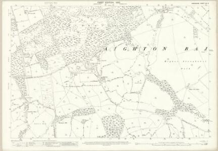 Lancashire LIV.3 (includes: Aighton Bailey And Chaigley; Dutton) - 25 Inch Map