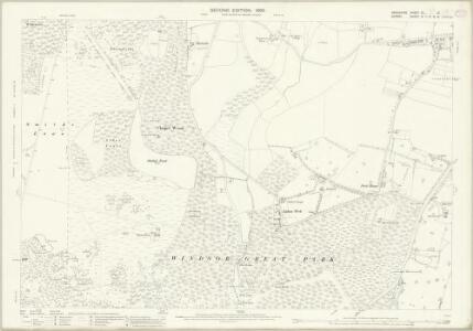 Berkshire XL.10 (includes: Egham; Old Windsor) - 25 Inch Map
