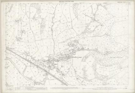Derbyshire X.12 (includes: Hathersage; Offerton; Outseats) - 25 Inch Map