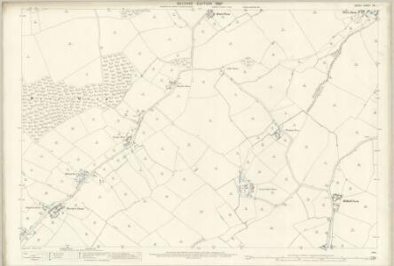Essex (1st Ed/Rev 1862-96) XV.1 (includes: Little Sampford) - 25 Inch Map