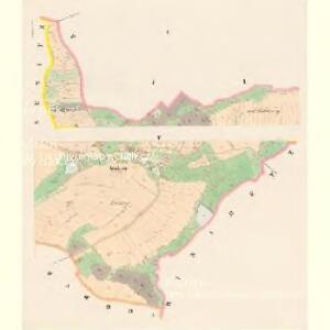 Mislotin - c4921-1-001 - Kaiserpflichtexemplar der Landkarten des stabilen Katasters