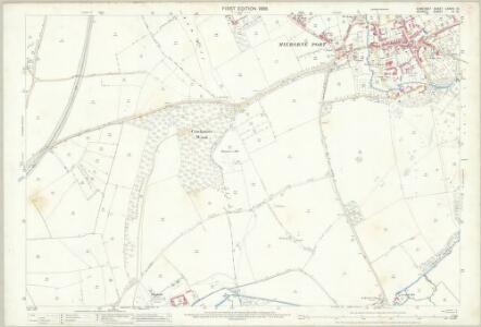 Somerset LXXXIV.8 (includes: Henstridge; Stalbridge) - 25 Inch Map