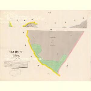 Neudorf - c5205-1-008 - Kaiserpflichtexemplar der Landkarten des stabilen Katasters