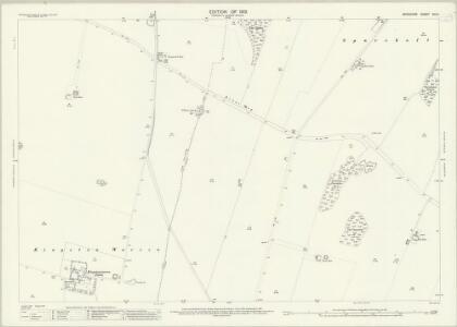 Berkshire XIX.3 (includes: Kingston Lisle; Sparsholt) - 25 Inch Map