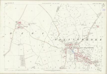 Lincolnshire LXXXII.6 (includes: Asgarby; Bolingbroke; Hareby; Mavis Enderby) - 25 Inch Map