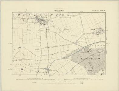 Lincolnshire XCVII.SW - OS Six-Inch Map