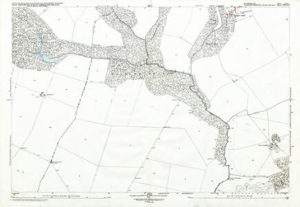 Gloucestershire XXXVII.7 (includes: Barrington; Bruern; Great Rissington; Milton Under Wychwood; Taynton) - 25 Inch Map
