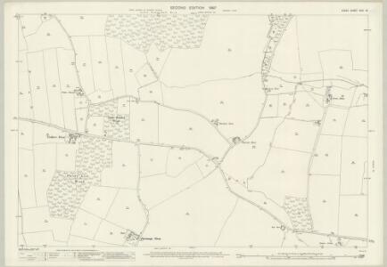 Essex (1st Ed/Rev 1862-96) XXIX.13 (includes: Great Bentley; Little Bentley) - 25 Inch Map