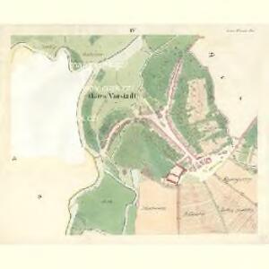 Ostra Vorstadt (Ostrowse Předmwstj) - m2196-1-003 - Kaiserpflichtexemplar der Landkarten des stabilen Katasters