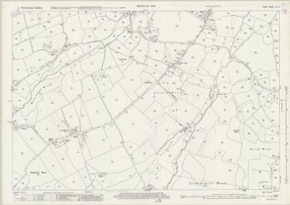 Kent LXI.2 (includes: Brenchley; Capel; Pembury) - 25 Inch Map