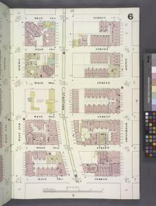 Manhattan, V. 7, Plate No. 6 [Map bounded by W. 81st St., Amsterdam Ave., W. 76th St., W. End Ave.]