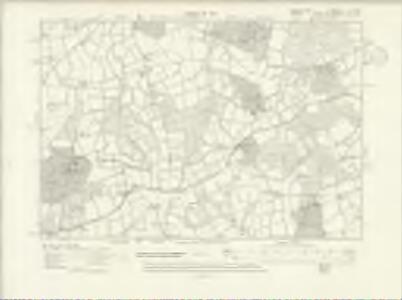 Sussex III.NW - OS Six-Inch Map