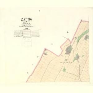 Zattig - m2687-1-001 - Kaiserpflichtexemplar der Landkarten des stabilen Katasters