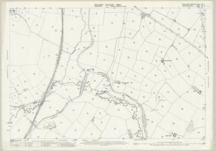 Northamptonshire XXII.4 (includes: Husbands Bosworth; North Kilworth; Welford) - 25 Inch Map