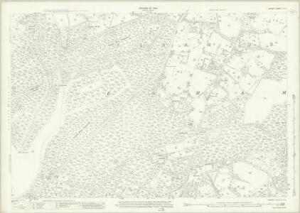Surrey IV.16 (includes: Egham) - 25 Inch Map