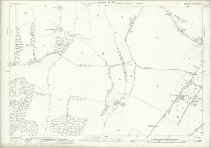 Berkshire XXXIII.4 (includes: East Garston; Hungerford; Kintbury; Lambourn; West Shefford) - 25 Inch Map