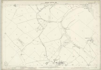 Bedfordshire XI.1 (includes: Carlton and Chellington; Oakley; Pavenham; Stevington) - 25 Inch Map