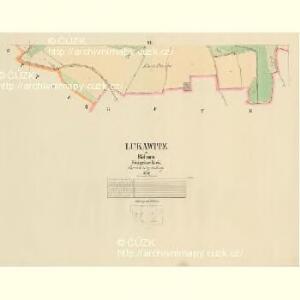 Lukawitz - c4307-1-007 - Kaiserpflichtexemplar der Landkarten des stabilen Katasters