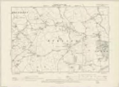 Cheshire LV.SE - OS Six-Inch Map