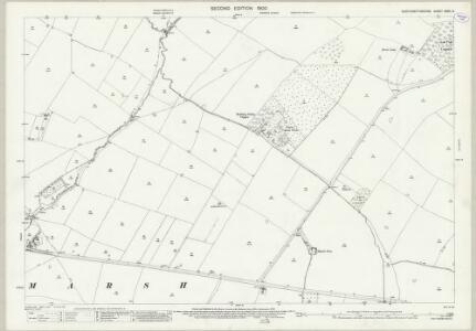 Northamptonshire XXVII.9 (includes: Clopton; Thorpe Achurch; Titchmarsh) - 25 Inch Map
