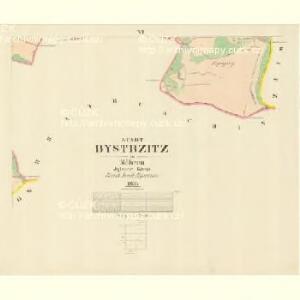 Bystrzitz - m0314-1-006 - Kaiserpflichtexemplar der Landkarten des stabilen Katasters
