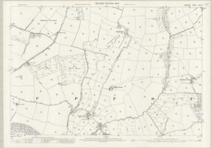 Somerset LVIII.14 (includes: Brompton Regis; Upton) - 25 Inch Map