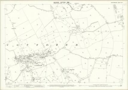 Hertfordshire XIII.3 (includes: Aspenden; Broadfield; Cottered; Throcking) - 25 Inch Map