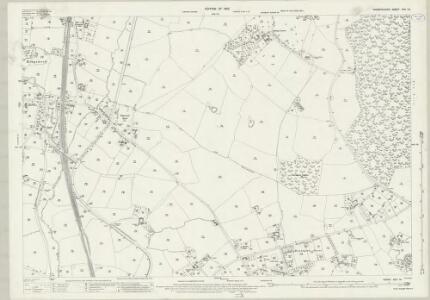 Warwickshire XXV.14 (includes: Baddesley Clinton; Lapworth; Rowington) - 25 Inch Map