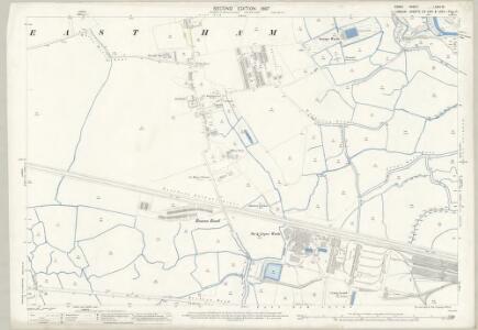 Essex (1st Ed/Rev 1862-96) LXXIII.16 (includes: Barking; East Ham) - 25 Inch Map