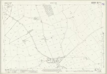 Leicestershire XXII.14 (includes: Appleby Magna; Chilcote; Clifton Campville and Haunton; Newton Regis; Stretton En Le Field) - 25 Inch Map