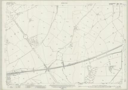Gloucestershire LXX.10 (includes: Acton Turville; Great Badminton; Luckington) - 25 Inch Map