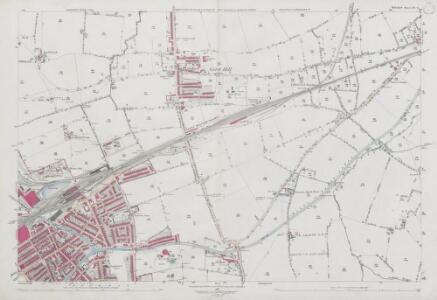 Wiltshire XV.4 (includes: Stratton St Margaret; Swindon) - 25 Inch Map