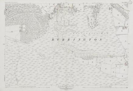 Somerset XVIII.6 (includes: Blagdon; Burrington; Churchill; Shipham) - 25 Inch Map