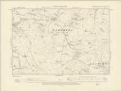 Cardiganshire XXVI.SW - OS Six-Inch Map