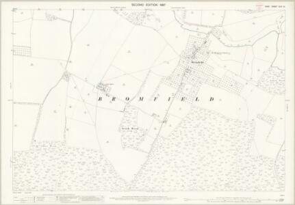 Kent XLIII.14 (includes: Broomfield; Leeds; Ulcombe) - 25 Inch Map