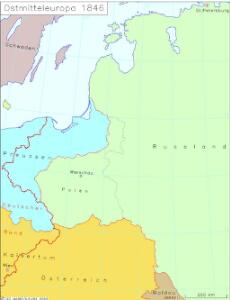 Ostmitteleuropa 1846