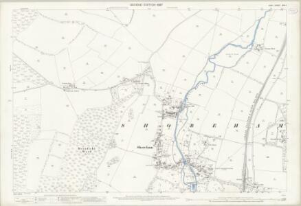 Kent XXIX.1 (includes: Shoreham) - 25 Inch Map