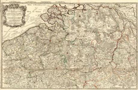 Carte Particuliere des Duchéz de Brabant et de Limbourg