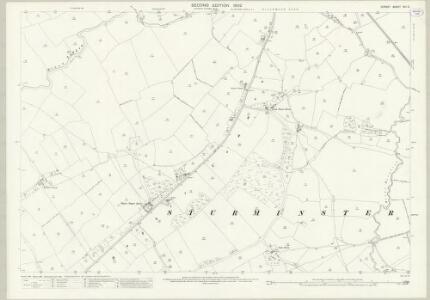 Dorset XIII.2 (includes: Stalbridge; Sturminster Newton) - 25 Inch Map