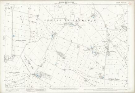 Cheshire XXXII.8 (includes: Alvanley; Frodsham; Kingsley; Manley) - 25 Inch Map