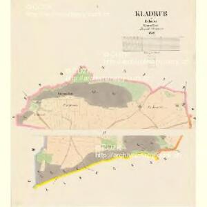 Kladrub - c3115-1-001 - Kaiserpflichtexemplar der Landkarten des stabilen Katasters