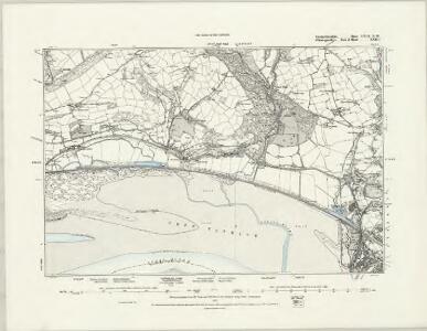 Carmarthenshire LVIII.SE - OS Six-Inch Map