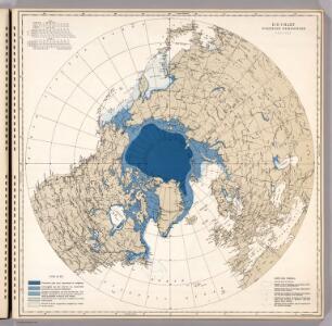 Ice Chart, Northern Hemisphere, January.
